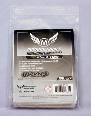 "Munchkin Dungeon" Compatible Sleeves Magnum Oversized (87x112mm) (ONLINE ORDER ONLY)