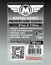 "Munchkin Dungeon" Compatible Sleeves Magnum Oversized (87x112mm) (ONLINE ORDER ONLY)