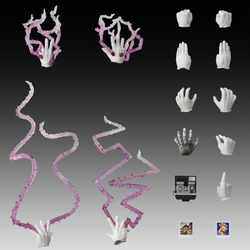 MediCos: JoJo's Bizarre Adventure - Chozokado Joseph Joestar and Iggy Action Figure (ONLINE ORDER ONLY)