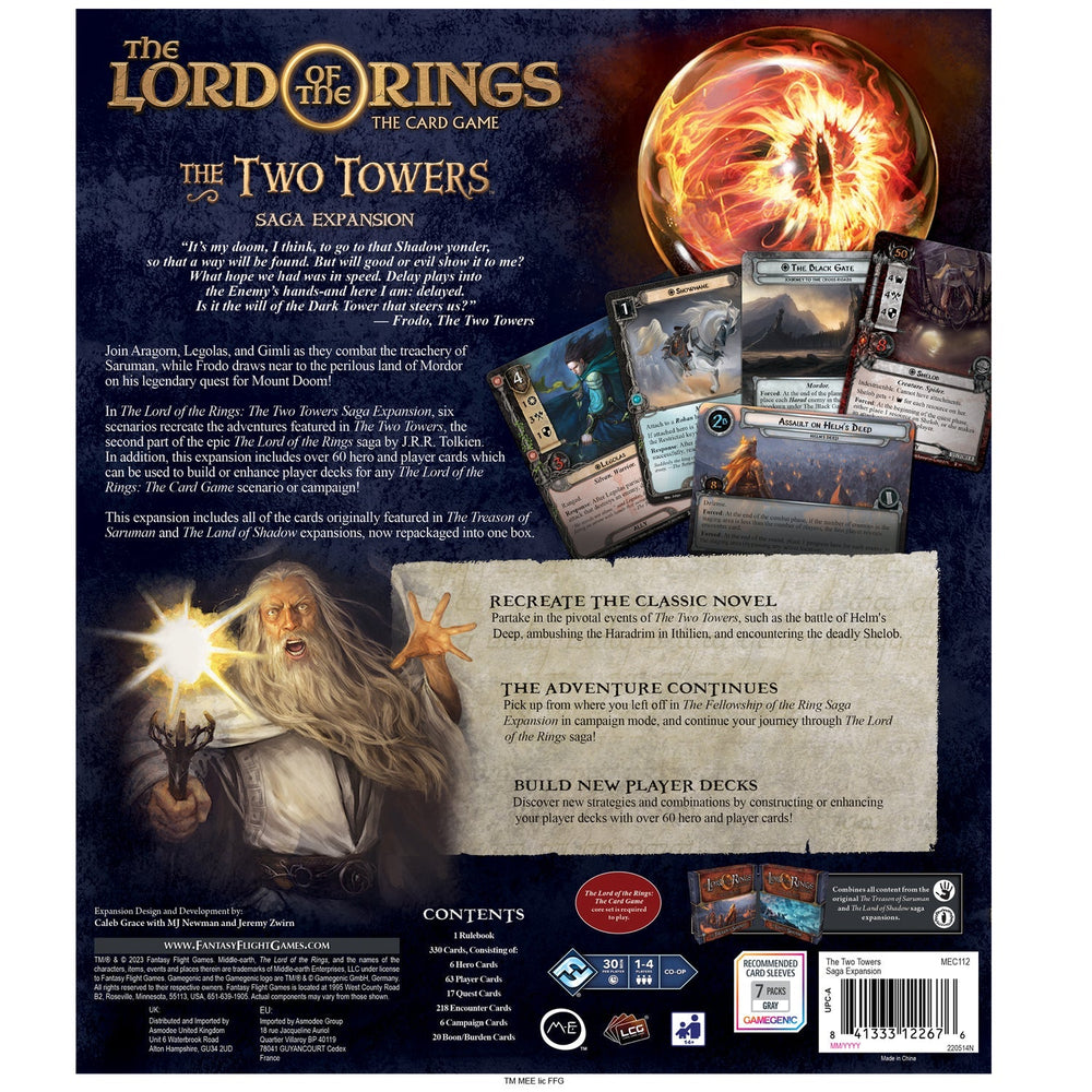 The Lord of the Rings LCG: The Two Towers SAGA Expansion (ONLINE ORDER ONLY)