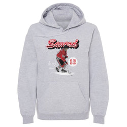Denis Savard Chicago Retro Script WHT (ONLINE ORDER ONLY)