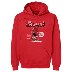 Denis Savard Chicago Retro Script WHT (ONLINE ORDER ONLY)