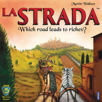 MFG3304 La Strada Board Game Mayfair Games (ONLINE ORDER ONLY)