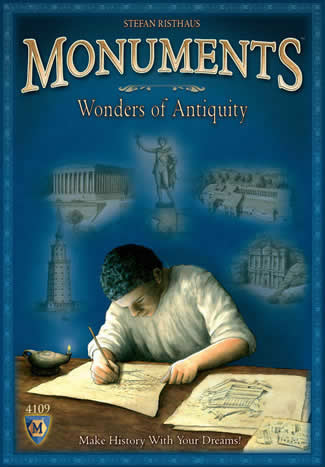 MFG4109 Monuments Wonders of Antiquity Board Game (ONLINE ORDER ONLY)