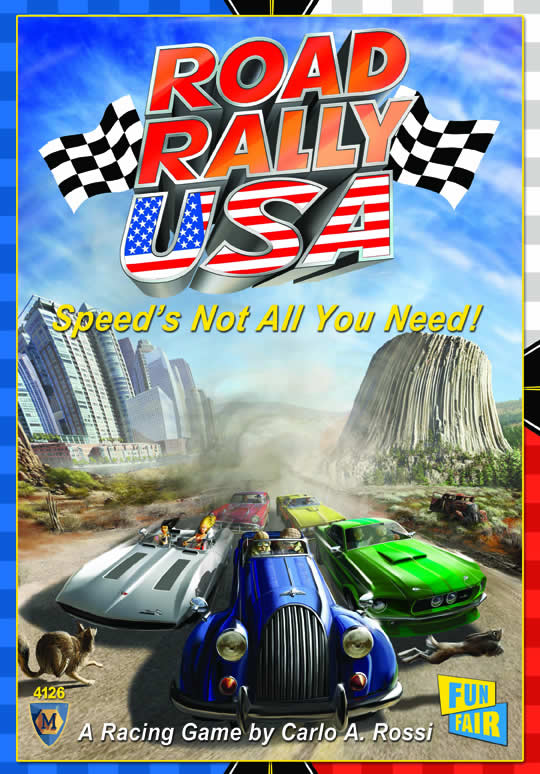 MFG4126 Road Rally USA Game Mayfair Games (ONLINE ORDER ONLY)