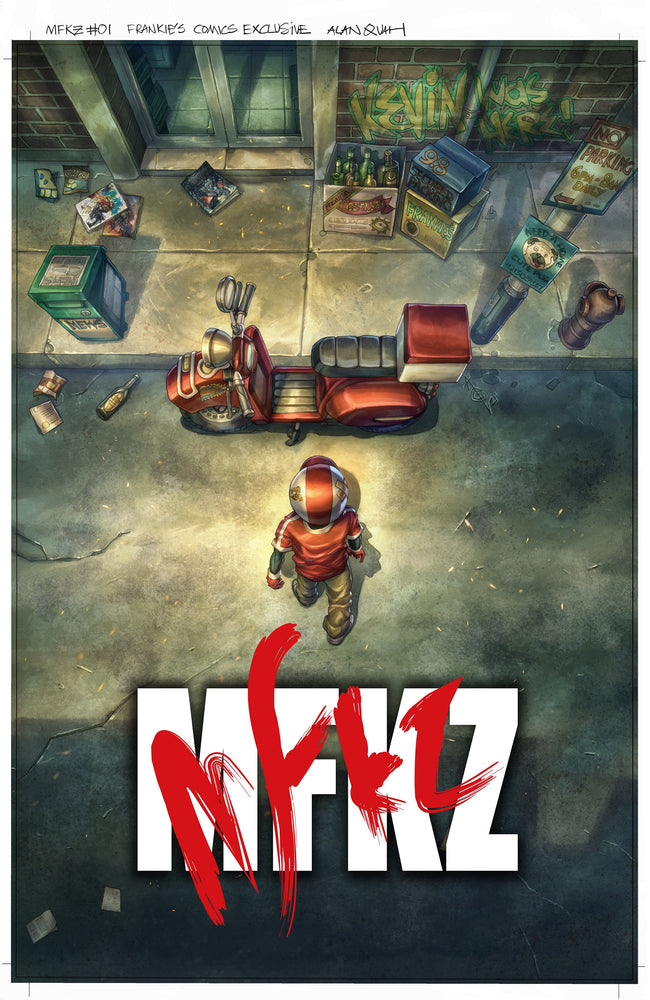 MFKZ #1 Alan Quah Akira Homage Variant (06/30/2021) Behemoth (ONLINE ORDER ONLY)