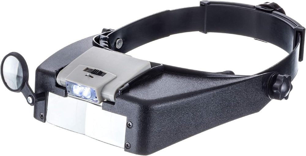 Illuminated Dual Lens Flip-In Head Magnifier (ONLINE ORDER ONLY)