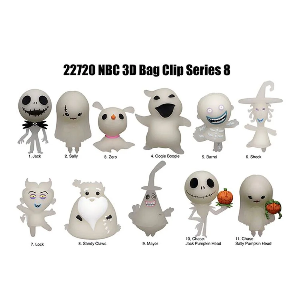 Monogram: Disney: Nightmare Before Christmas Series 8 - 3D Foam Bag Clip Blind Bag (ONLINE ORDER ONLY)