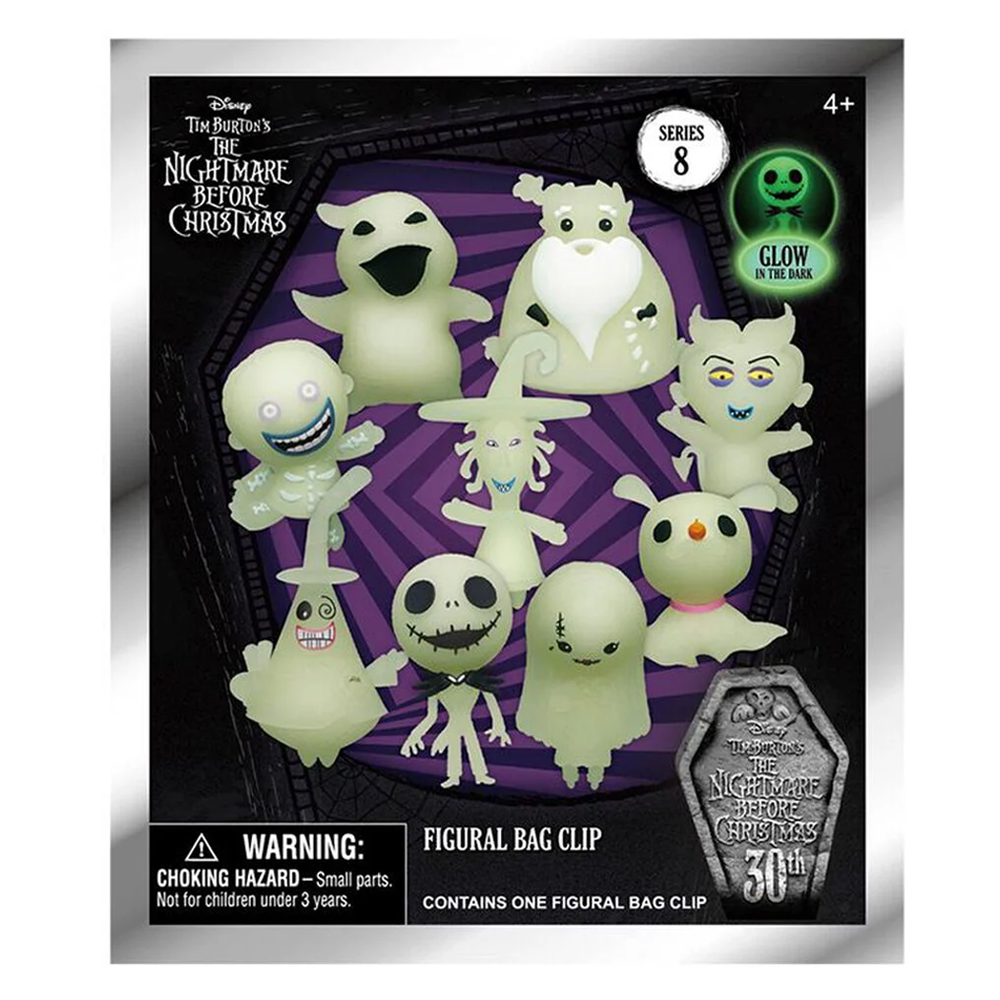Monogram: Disney: Nightmare Before Christmas Series 8 - 3D Foam Bag Clip Blind Bag (ONLINE ORDER ONLY)