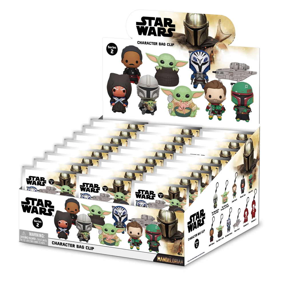 Monogram: Star Wars: The Mandalorian Series 2 - 3D Foam Bag Clip Blind Bag (ONLINE ORDER ONLY)