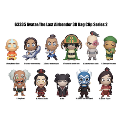 Monogram: Avatar: The Last Airbender Series 2 - 3D Foam Bag Clip Blind Bag (ONLINE ORDER ONLY)