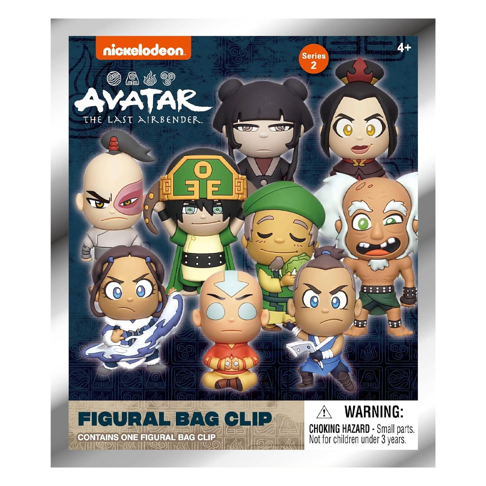 Monogram: Avatar: The Last Airbender Series 2 - 3D Foam Bag Clip Blind Bag (ONLINE ORDER ONLY)