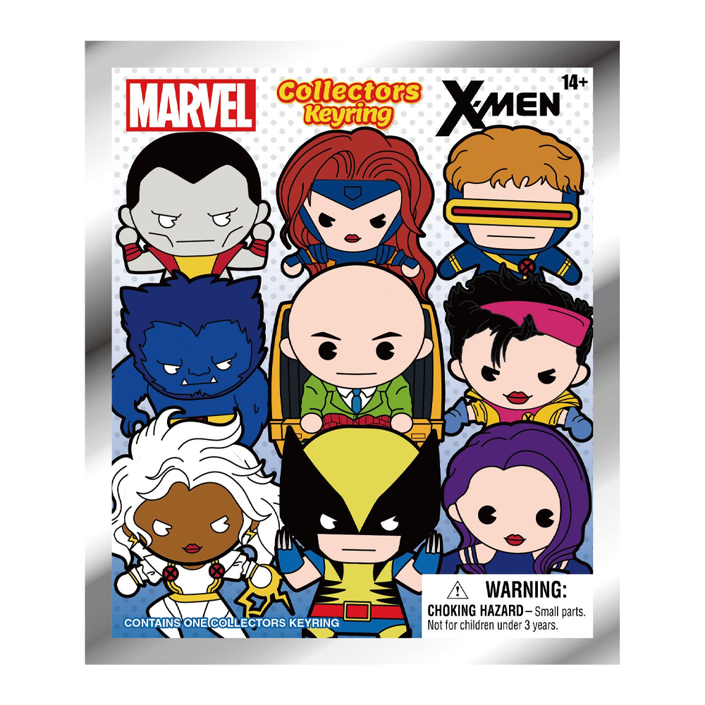 Monogram: Marvel X-Men - 3D Foam Bag Clip Blind Bag (ONLINE ORDER ONLY)