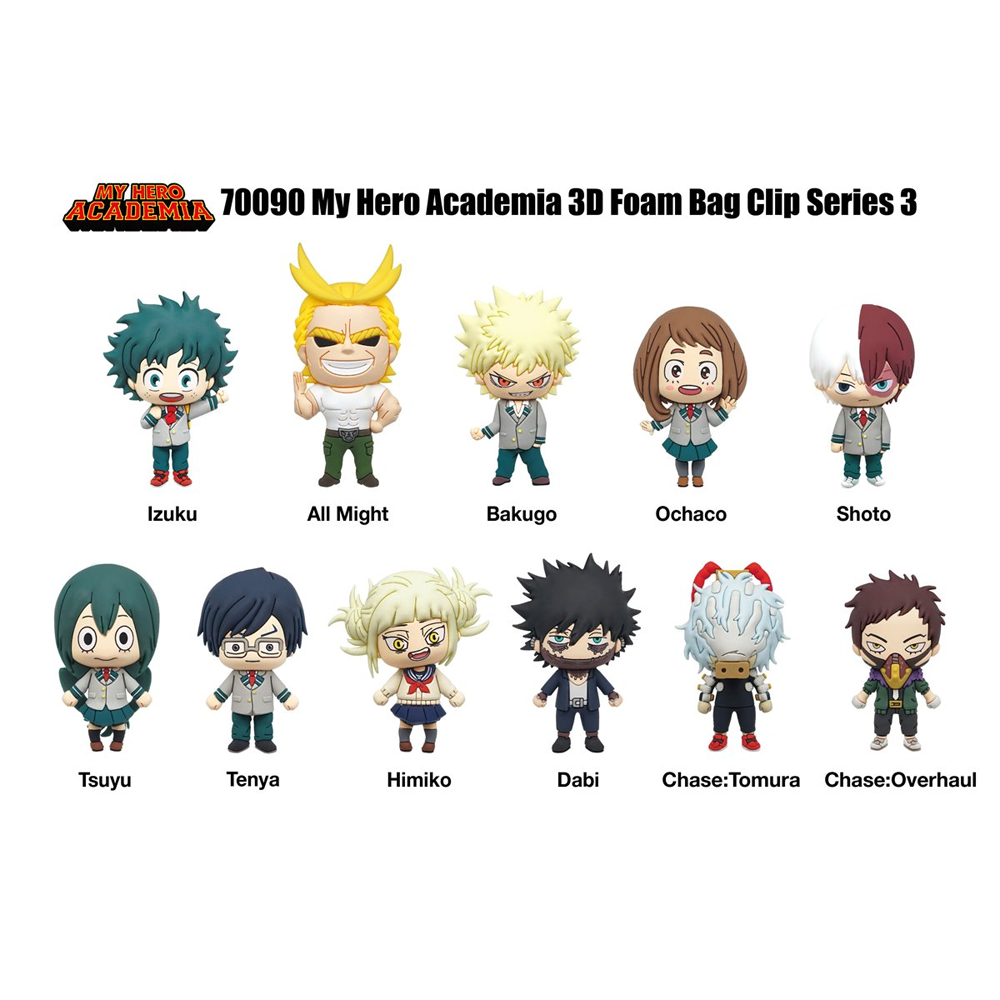 Monogram: My Hero Academia Series 3 - 3D Foam Bag Clip Blind Bag (ONLINE ORDER ONLY)