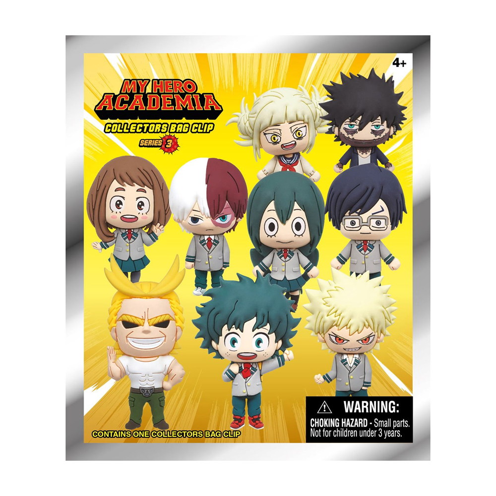 Monogram: My Hero Academia Series 3 - 3D Foam Bag Clip Blind Bag (ONLINE ORDER ONLY)