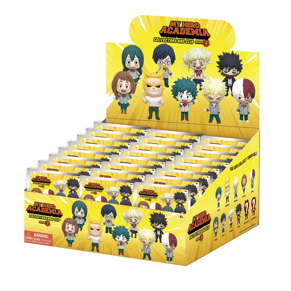 Monogram: My Hero Academia Series 3 - 3D Foam Bag Clip Blind Bag (ONLINE ORDER ONLY)