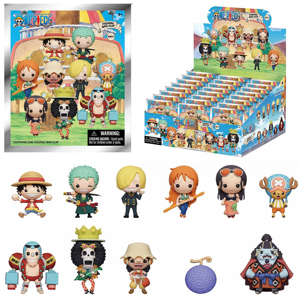 Monogram: One Piece Series 3 - 3D Foam Bag Clip Blind Bag (ONLINE ORDER ONLY)