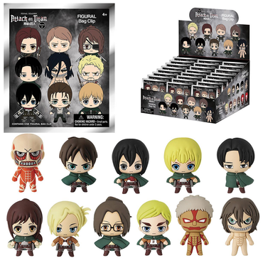 Monogram: Attack on Titan Series 2 - 3D Foam Bag Clip Blind Bag (ONLINE ORDER ONLY)