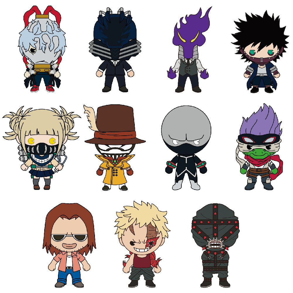Monogram: My Hero Academia: Villians Series 6 - 3D Foam Bag Clip Blind Bag (ONLINE ORDER ONLY)