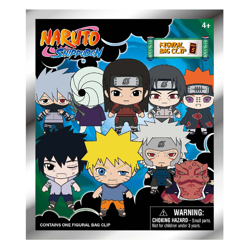 Monogram: Naruto Shippuden Series 5 - 3D Foam Bag Clip Blind Bag (ONLINE ORDER ONLY)
