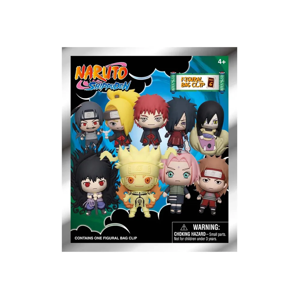 Monogram: Naruto Shippuden Series 6 - 3D Foam Bag Clip Blind Bag (ONLINE ORDER ONLY)