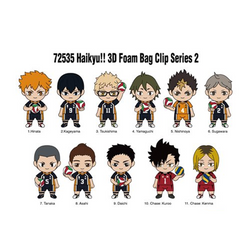 Monogram: Haikyuu!! Series 2 - 3D Foam Bag Clip Blind Bag (ONLINE ORDER ONLY)