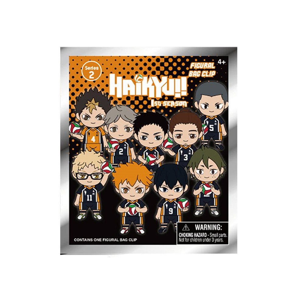 Monogram: Haikyuu!! Series 2 - 3D Foam Bag Clip Blind Bag (ONLINE ORDER ONLY)