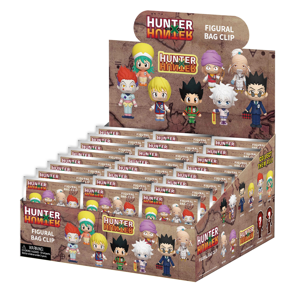 Monogram: Hunter X Hunter Series 1 - 3D Foam Bag Clip Blind Bag (ONLINE ORDER ONLY)