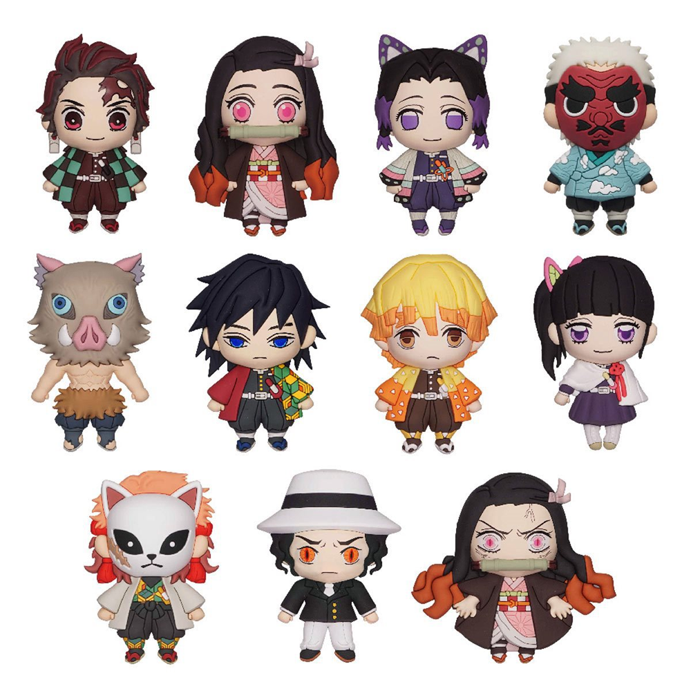 Monogram: Demon Slayer: Kimetsu no Yaiba Series 1 - 3D Foam Bag Clip Blind Bag (ONLINE ORDER ONLY)