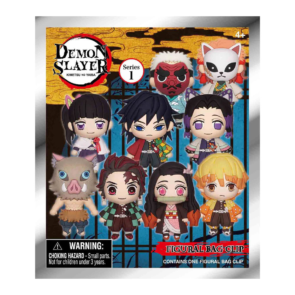 Monogram: Demon Slayer: Kimetsu no Yaiba Series 1 - 3D Foam Bag Clip Blind Bag (ONLINE ORDER ONLY)