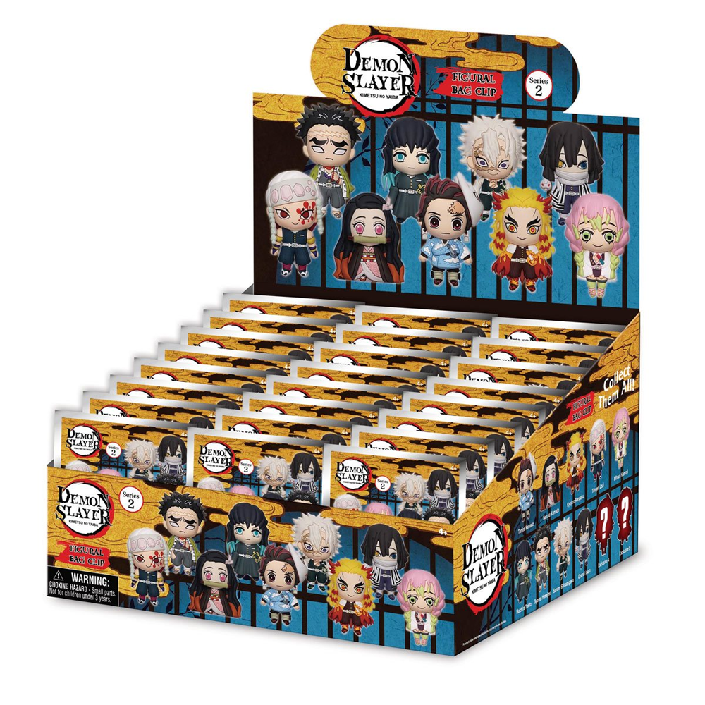 Monogram: Demon Slayer: Kimetsu no Yaiba Series 2 - 3D Foam Bag Clip Blind Bag (ONLINE ORDER ONLY)
