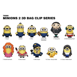Monogram: Minions: The Rise of Gru Series 1 - 3D Foam Bag Clip Blind Bag (ONLINE ORDER ONLY)
