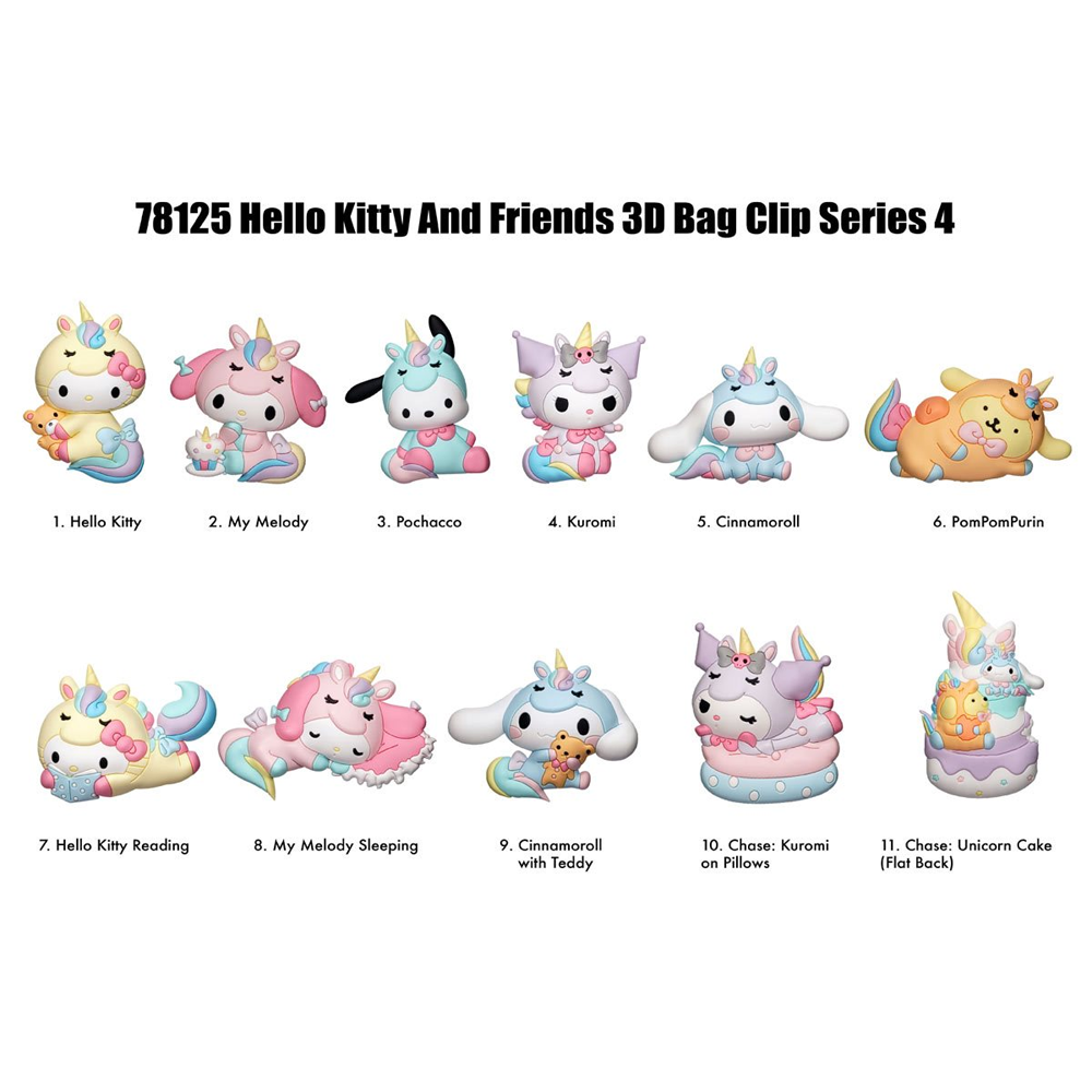 Monogram: Sanrio Hello Kitty Series 4 - 3D Foam Bag Clip Blind Bag (ONLINE ORDER ONLY)