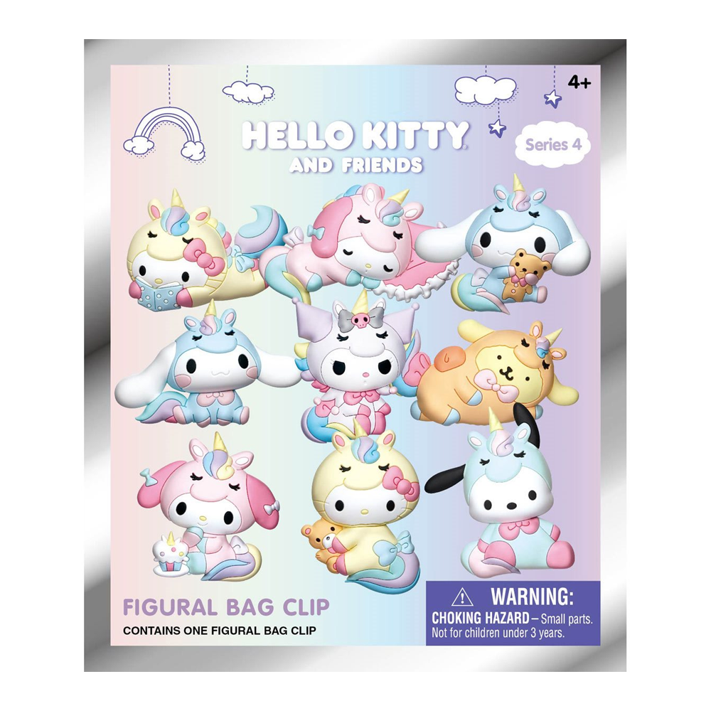 Monogram: Sanrio Hello Kitty Series 4 - 3D Foam Bag Clip Blind Bag (ONLINE ORDER ONLY)