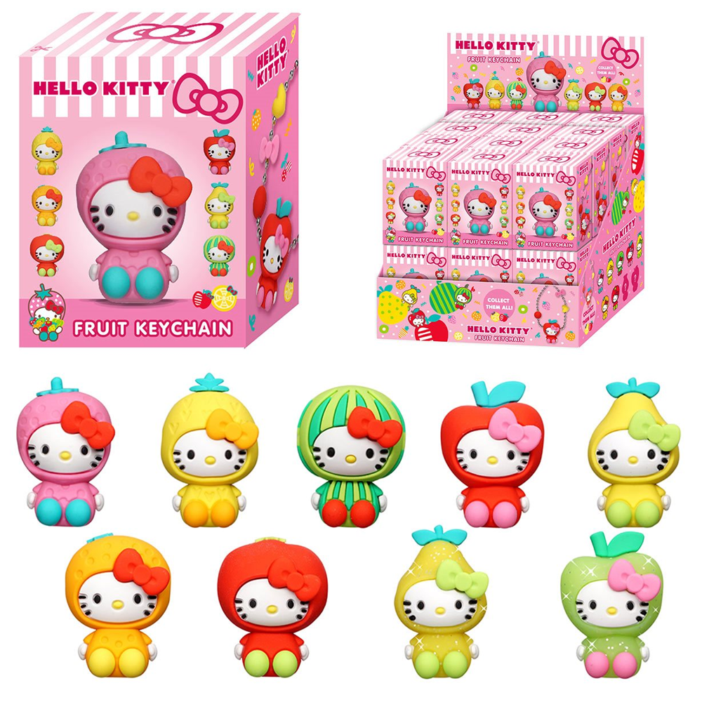 Monogram: Sanrio Hello Kitty Fruit - 3D Foam Bag Clip Blind Bag (ONLINE ORDER ONLY)