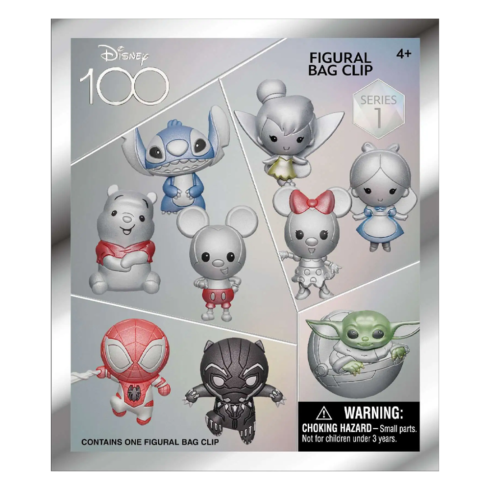 Monogram: Disney D100 Series 1 - 3D Foam Bag Clip Blind Bag (ONLINE ORDER ONLY)