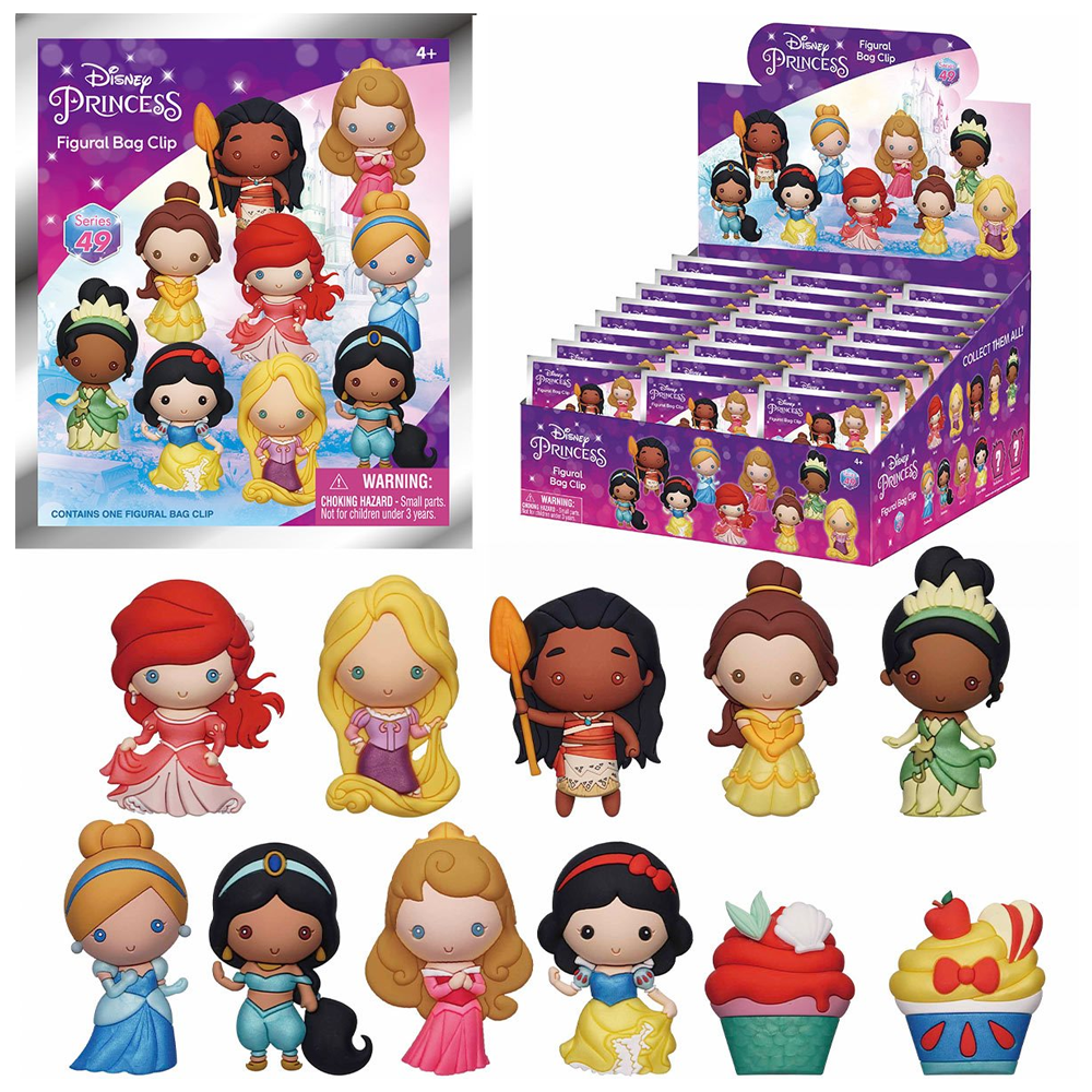 Monogram: Disney Princess Series 49 - Metallic 3D Foam Bag Clip Blind Bag (ONLINE ORDER ONLY)