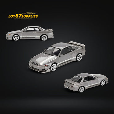 (Pre-Order) Nissan Skyline GT-R (R32) Veilside Combat C-I Veilside Combat Grey #971 1:64 (ONLINE ORDER ONLY)