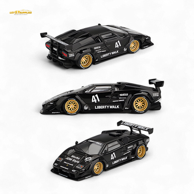 (Pre-Order) Mini GT Lamborghini Countach LB-WORKS - Black 1:64 (Online Order Only)