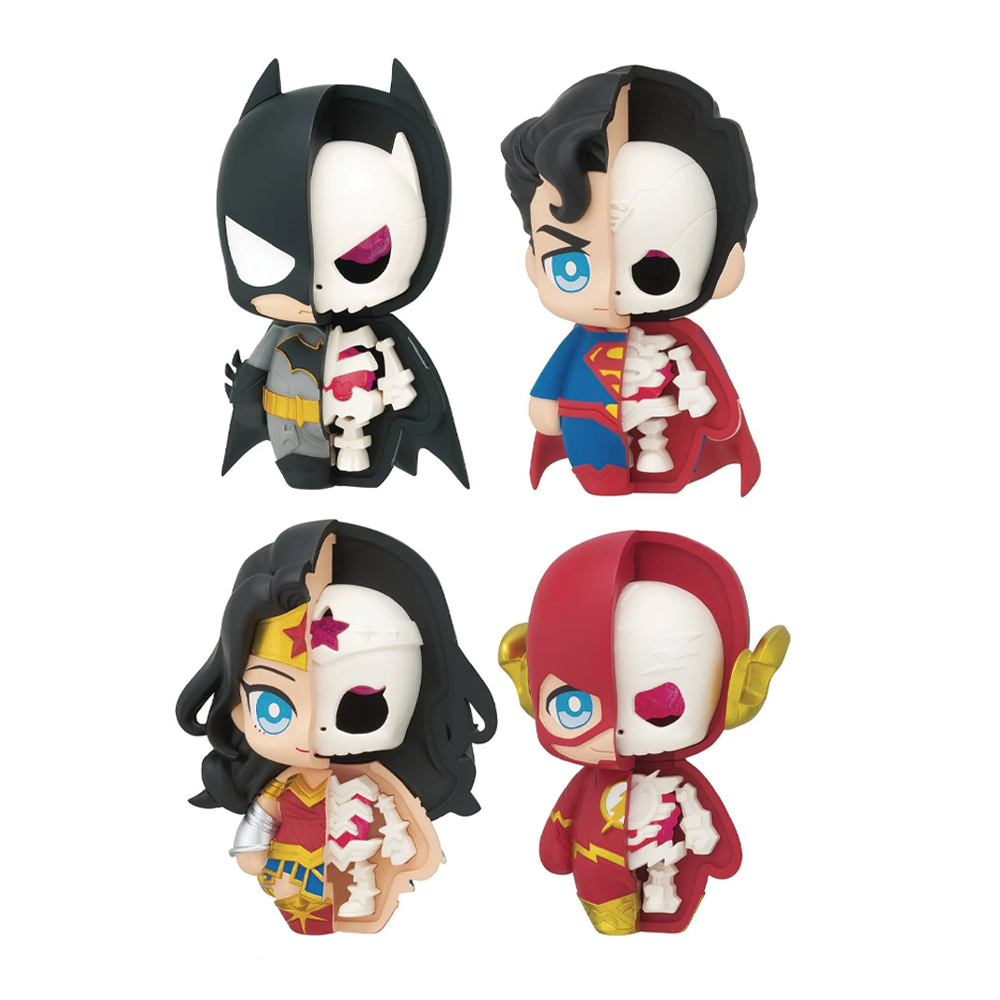 Megahouse: Kaitai Fantasy Puzzle Mascot - Justice League - 1 Blind Box Figure (ONLINE ORDER ONLY)