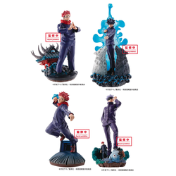 Megahouse: Jujutsu Kaisen - Petitrama Vol.1 Set of 4 Figures (ONLINE ORDER ONLY)