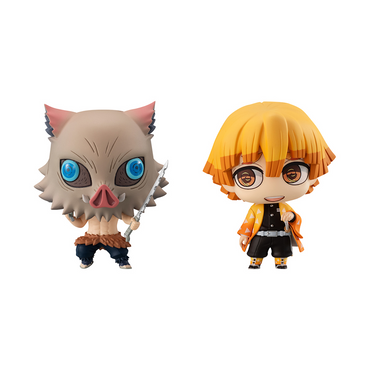Chimi-Mega Buddy Series: Demon Slayer: Kimetsu no Yaiba - Zenitsu and Inosuke (ONLINE ORDER ONLY)