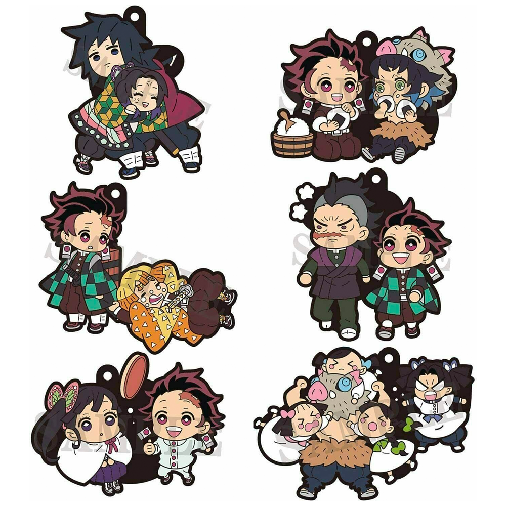 [PRE-ORDER] Megahouse: Demon Slayer: Kimetsu no Yaiba - Rubber Mascot Buddycolle Vol. 3 - 1 Blind Box (ONLINE ORDER ONLY)