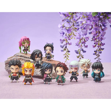Megahouse: Demon Slayer: Kimetsu no Yaiba - Tanjiro and the Hashiras Mascot Set A and B Figures (Set of 10) with Gift (ONLINE ORDER ONLY)