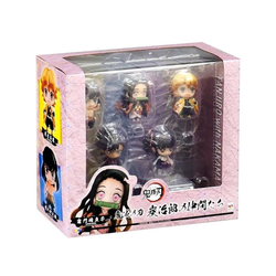 Megahouse: Demon Slayer: Kimetsu no Yaiba - Tanjiro & Friends Mascot Box of 5 Figures (ONLINE ORDER ONLY)