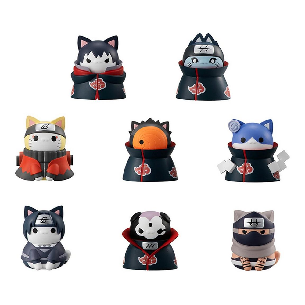 Megahouse Mega Cat Project: Naruto-Nyaruto! - Battle to defend Konoha! Box of 8 Figures (ONLINE ORDER ONLY)