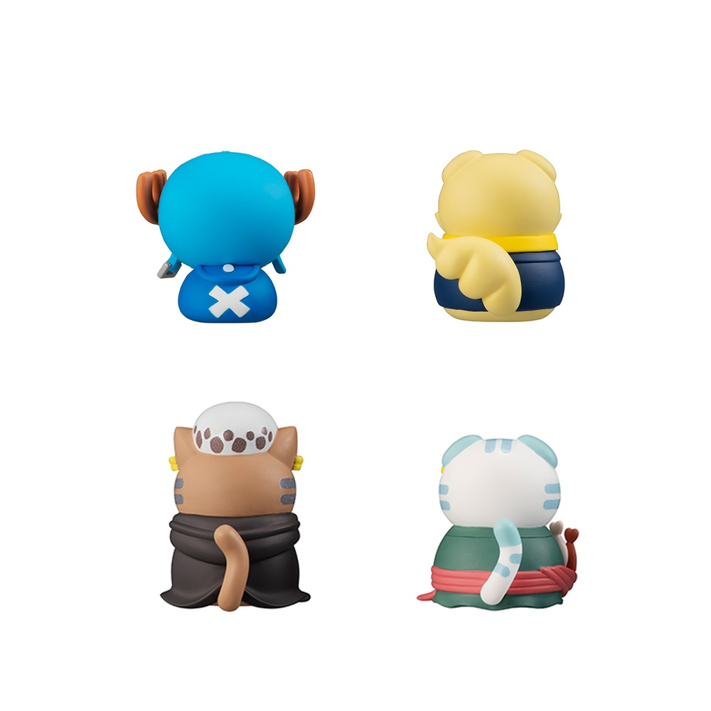 Megahouse Mega Cat Project: One Piece - Nyan Piece Nyan! I’m gonna be king of Paw-rates!! Vol.1 Box of 8 Figures (With Gift) (ONLINE ORDER ONLY)