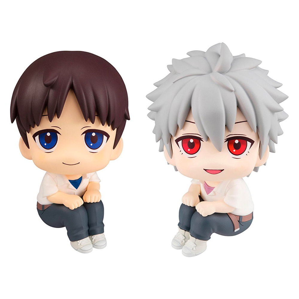 [PRE-ORDER] Megahouse: Look Up Series - Evangelion: 3.0+1.0 Thrice Upon a Time - Shinji Ikari and Kaworu Nagisa Figures (With Gift) (ONLINE ORDER ONLY)