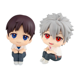 [PRE-ORDER] Megahouse: Look Up Series - Evangelion: 3.0+1.0 Thrice Upon a Time - Shinji Ikari and Kaworu Nagisa Figures (With Gift) (ONLINE ORDER ONLY)