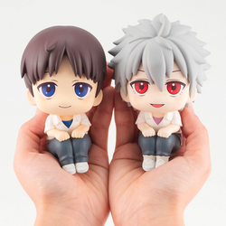 [PRE-ORDER] Megahouse: Look Up Series - Evangelion: 3.0+1.0 Thrice Upon a Time - Shinji Ikari and Kaworu Nagisa Figures (With Gift) (ONLINE ORDER ONLY)